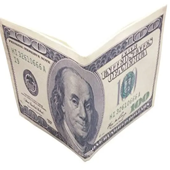 Franklin Hundred Dollar Bill Money Wallet {1}