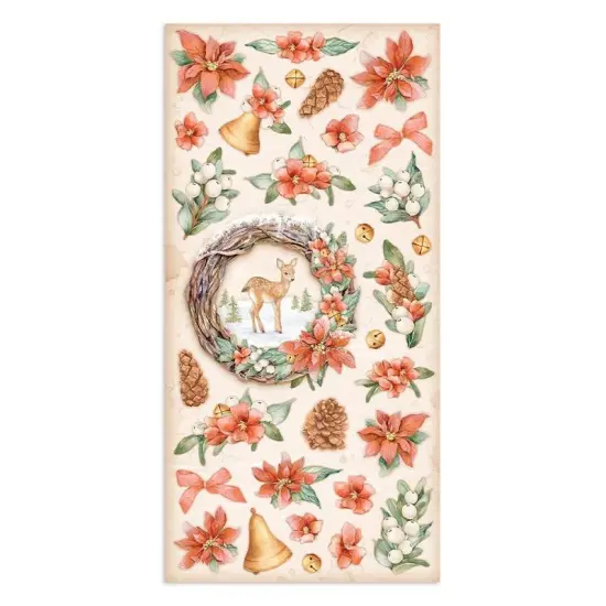 All Around Christmas 6x12 Collectables Paper Pack - Stamperia {4}