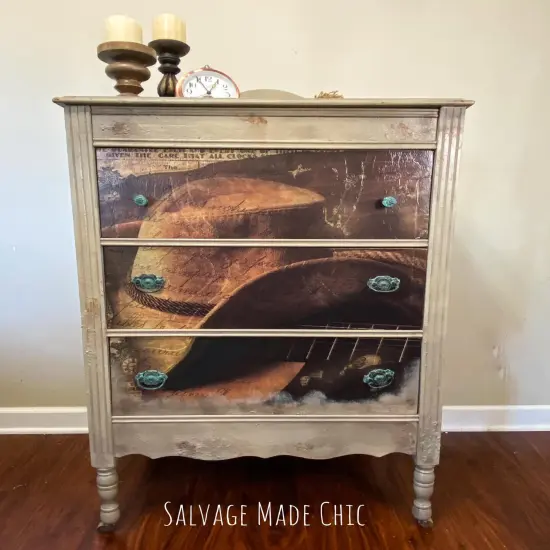 Country Song- Art Decoupage and Mixed Media Papers (small) {2}