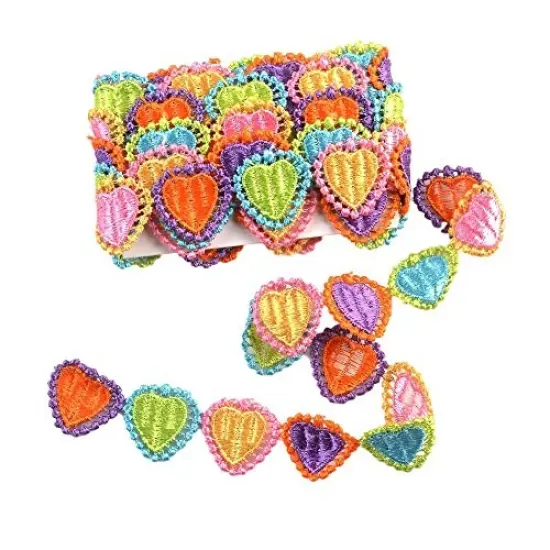 eZthings Designer Decorating Lace and Trims for Sewing and Craft Projects Heart {1}