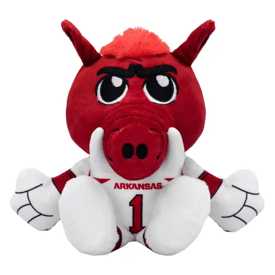 Bleacher Creatures Arkansas Razorbacks Big Red 8" Mascot Kuricha Sitting Plush {1}