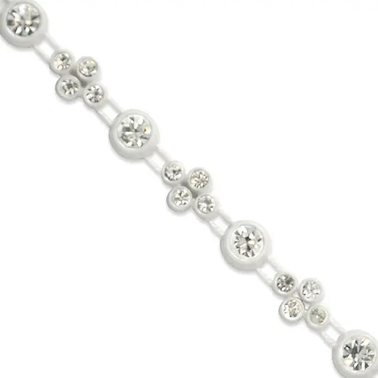 Round Glass Rhinestone Trim {1}