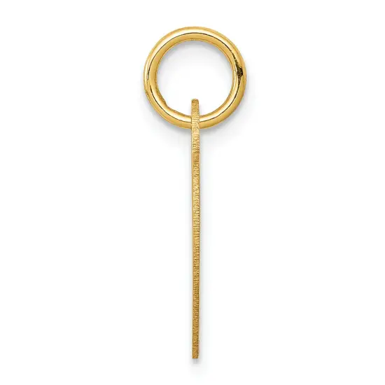 14K Gold Heart Charm 0.558 grams Jewerly 19mm x 12mm {3}