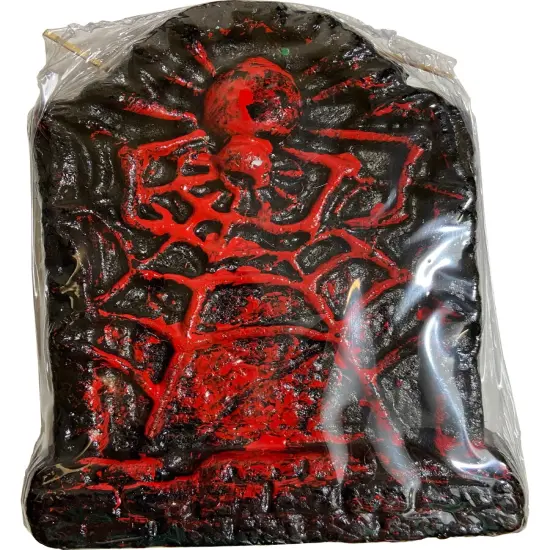 Dark Presence Spider Mini Tombstone Decoration {1}