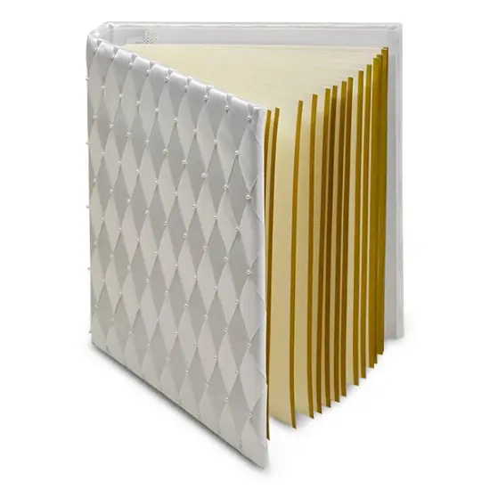 Brenna Woven Ribbon Bridal/Wedding Photo Album {3}