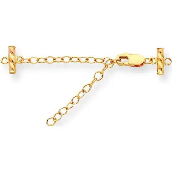 14K Gold Pearl Clasp 8.3mm {1}