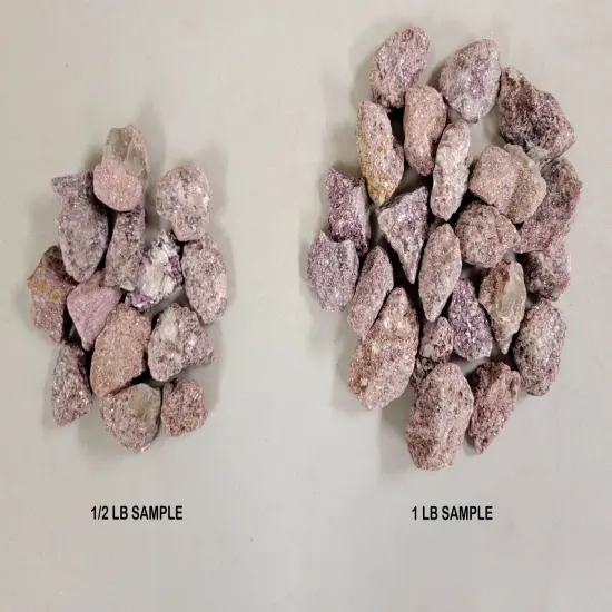 Raw Lepidolite Crystals - Rough Stones Bulk {3}