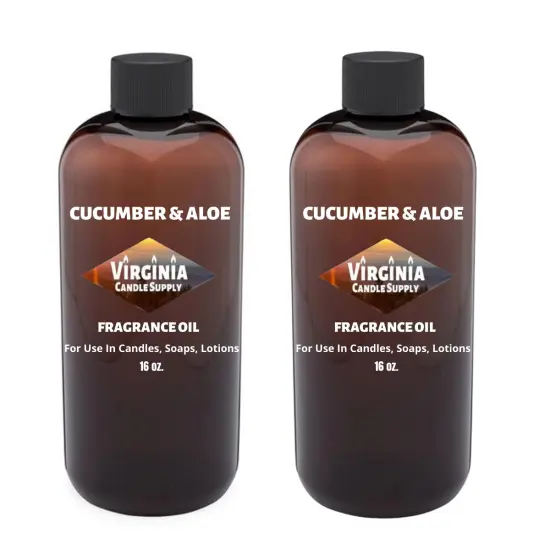 Cucumber Aloe Fragrance Oil (Our Version of the Brand Name) (32 oz Bottle) for Candle Making, Soap Making, Tart Making, Room Sprays, Lotions, Car Fresheners, Slime, Bath Bombs, Warmers&hellip; {1}