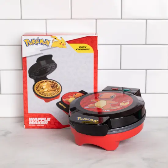 Uncanny Brands Pokemon Charmander Waffle Maker {5}