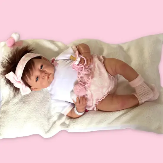 Ann Lauren Dolls Reborn Baby Girl Ella {2}