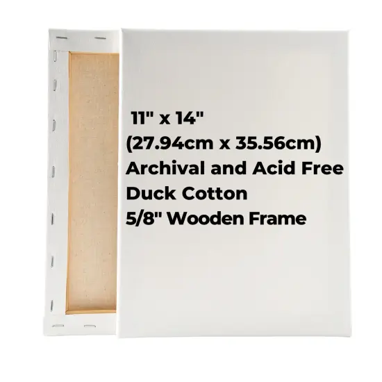 "The Classic Man" DIY Canvas Art Kit, Adult Beginner, Acrylic Paint, Size 11x14 inch {2}