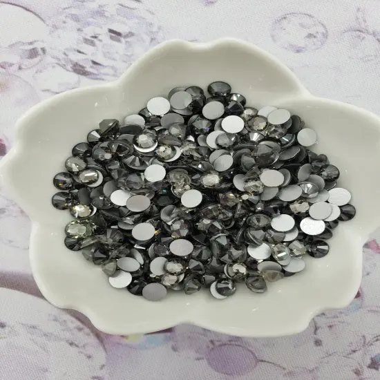 Black Diamond Shadow- KiraKira Glass Rhinestones by CrystalNinja {1}