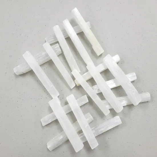 4" INCH Selenite Sticks - Selenite Crystal Wands {4}