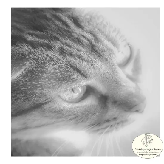 Bootsie the Cat - Paper for Decoupage Crafting and Multi Media Art {1}