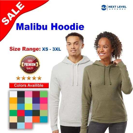 Next Level&reg; Long Sleeve Malibu Hoodie For Adult Heather cardinal {2}