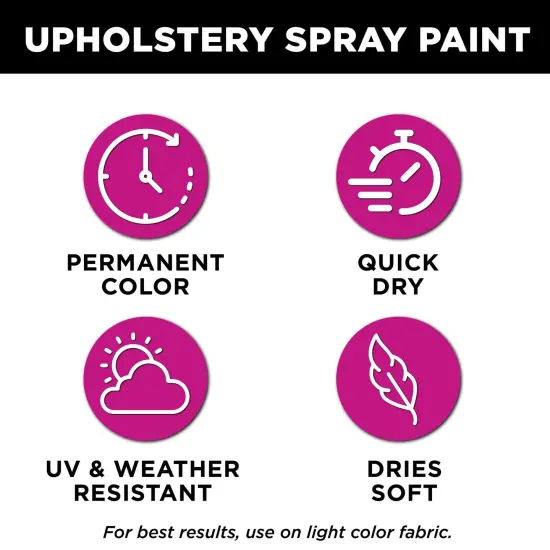 Tulip ColorShot Outdoor Fabric Upholstery Spray Onyx 4 Pack {3}