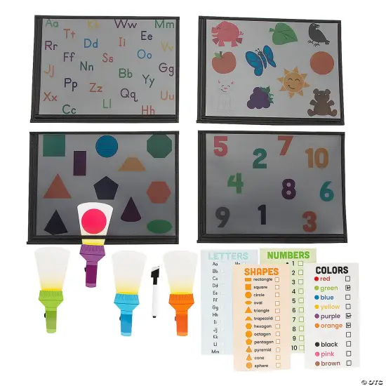 Basic Skills Magic Flashlight Activity Set - 16 Pc. {1}
