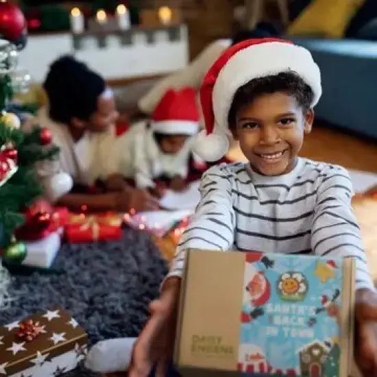 Daisy Encens Santa's Back In Town Kids Surprise Bath Balms Gift Set {3}