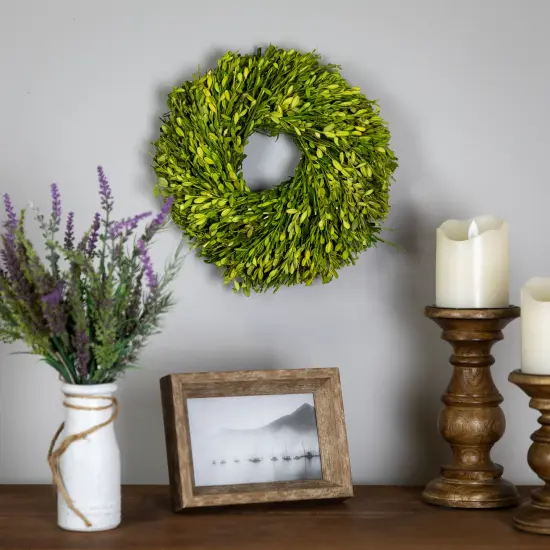 Northlight Green Foliage Artificial Spring Wreath - 11" - Unlit {4}