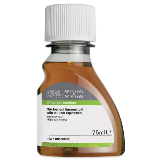 Winsor & Newton Thickened Linseed oil - 75 ml bottle {1}