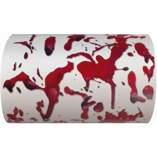 Deluxe Creepy Scary Spooky Bloody Bathroom Toilet Paper Decoration {1}