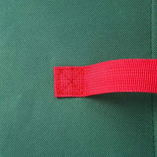 Christmas Ornament Storage Box,600D Oxford Fabric Stores up-to 64 Standard Holiday Ornaments Holder,12 x 12 Inch 4 Layer Xmas Storage Containers,Green {2}