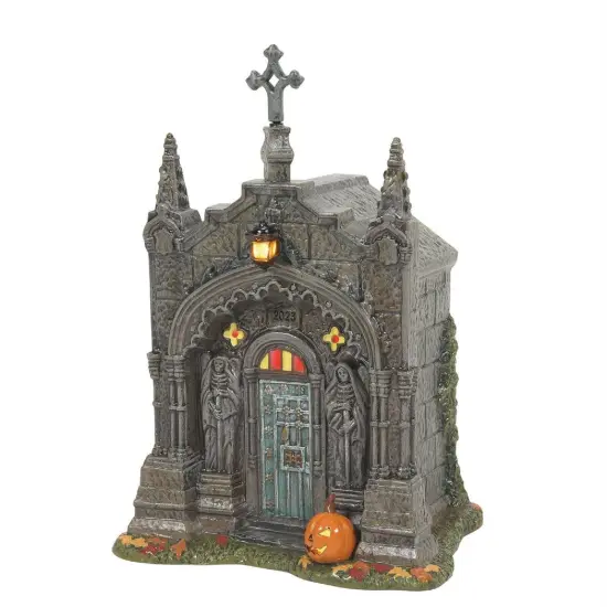 Department 56 Department 56 Snow Village Rest in Peace, 2023 Halloween Tabletop Decoration #6011450 Brown {1}