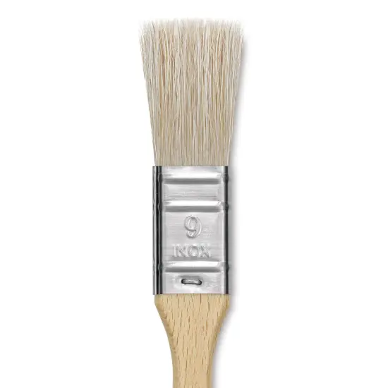 Escoda Natural Chungking Bristle Brush - Double Thickness, Size 9 {1}