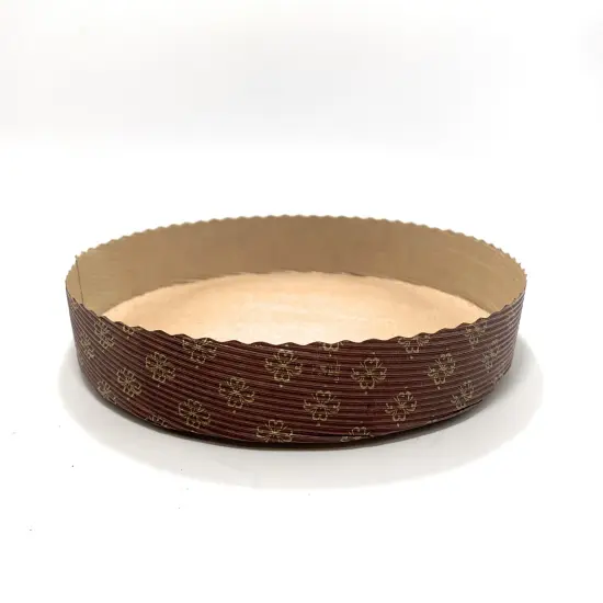 8" Round Paper Cake Pan, 25-pack {3}