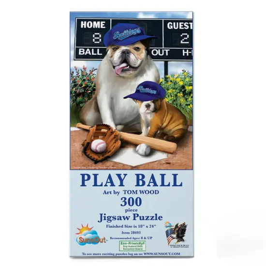 Sunsout Play Ball 300 pc Jigsaw Puzzle 28693 {4}