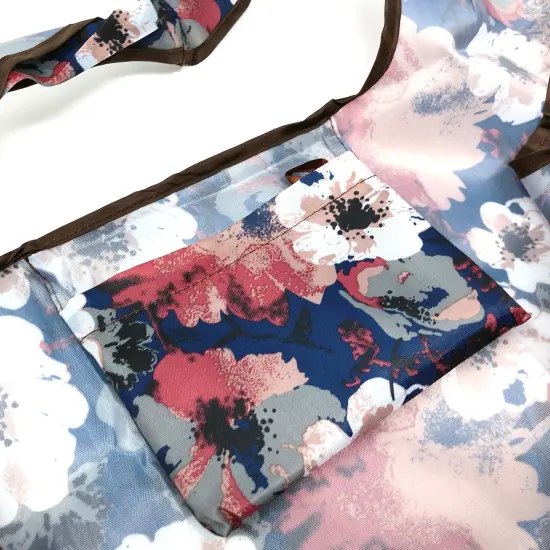 Wrapables Foldable Tote Nylon Reusable Grocery Bag (Set of 2) Llamas {10}