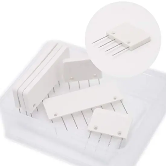 Knit Blocking Pins Kit,Knit Blocking Combs – Set of 25 Combs for Blocking Knitting, Crochet, Lace or Needlework Projects – Extra 100 T-pins – for use with Blocking Mats for Knitting Mat… {4}