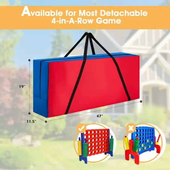 Giant Carry Storage Bag for 4 in a Row Game with Durable Zipper {2}