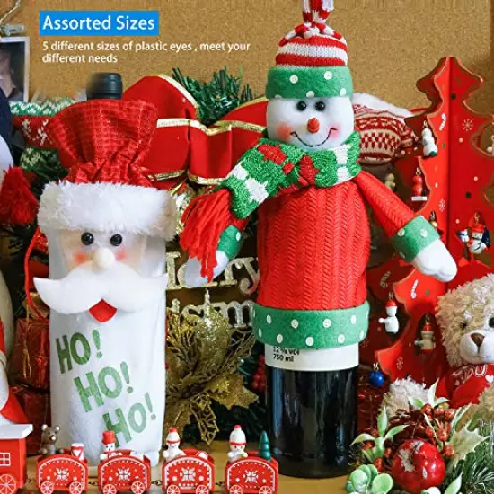 570 Pcs Plastic Safety Eyes and Noses with Washers , Craft Doll Eyes and Teddy Bear Nose for Amigurumi, Crafts, Crochet Toy and Stuffed Animals (Assorted Sizes) {2}