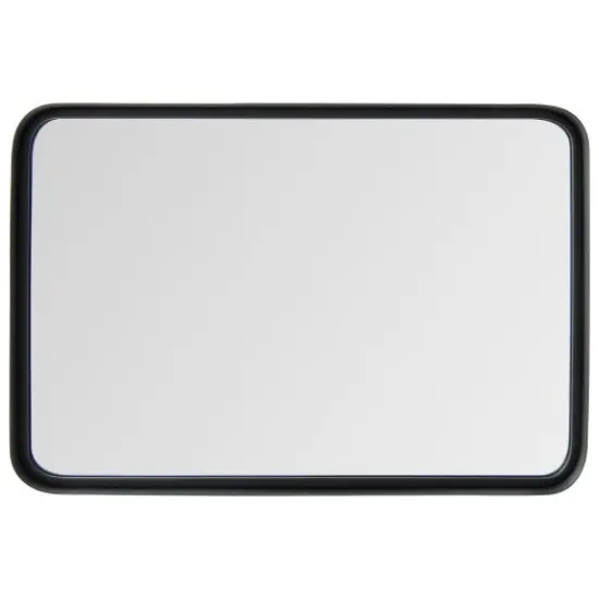 Rectangular Wall Mount Multi-Layer Bathroom Vanity Mirror with Steel Frame Suitable for Any Room {1}