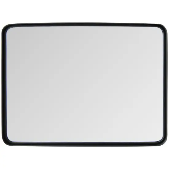 Rectangular Wall Mount Multi-Layer Bathroom Vanity Mirror with Steel Frame Suitable for Any Room {2}