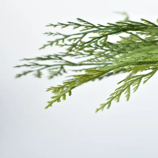 14" Faux Cedar Candle Ring (Fits up to a 3" Pillar Candle) CR1 {3}