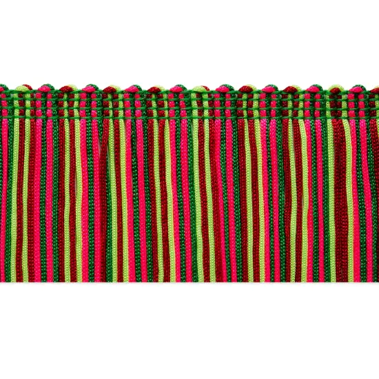 10 Yards of 2" Multicolor Chainette Fringe Trim | 10 yard cut Fiesta {1}