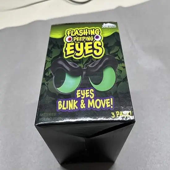 Joiedomi Halloween Flashing Peeping Eyes Lights Animated (3 Pack); Dark Activite, Halloween Light Decorations, Outdoor Lawn Decor {2}