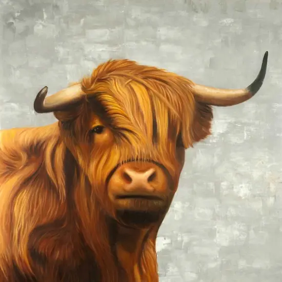 Highland Cattle Poster Print by Atelier B Art Studio - Item # VARPDXBEGANI315 {1}