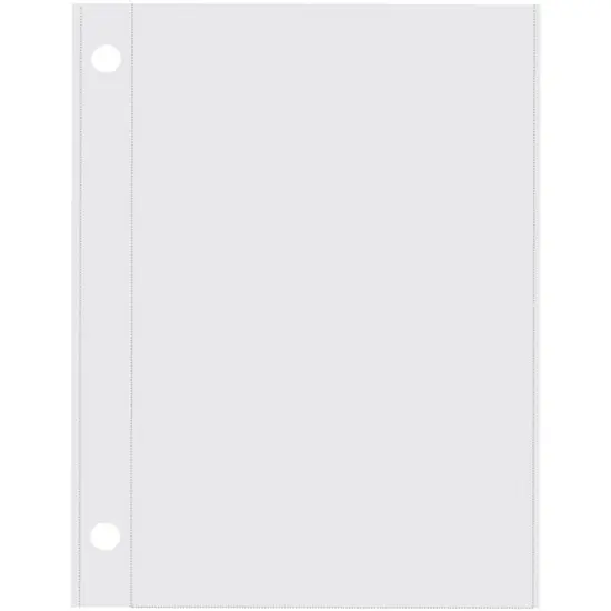 Simple Stories Sn@p! Pocket Pages For 4"X6" Binders 10/Pkg-(1) 4"X6" Vertical Pocket {2}