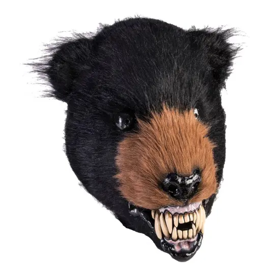 Scary Bear Latex Adult Costume Mask {1}