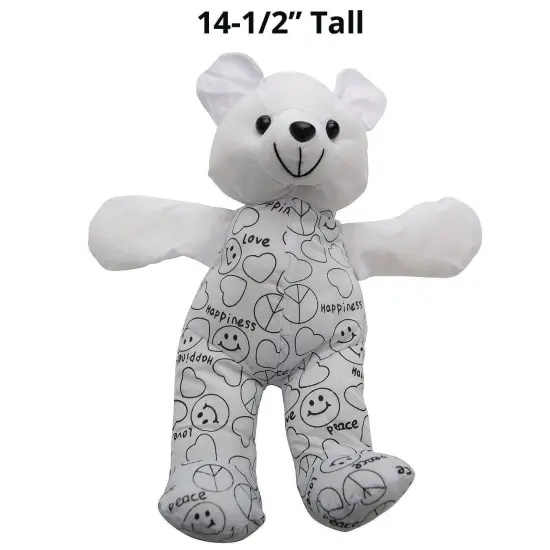 Color-Me&trade; Teddy Bears (Pack of 12) {6}