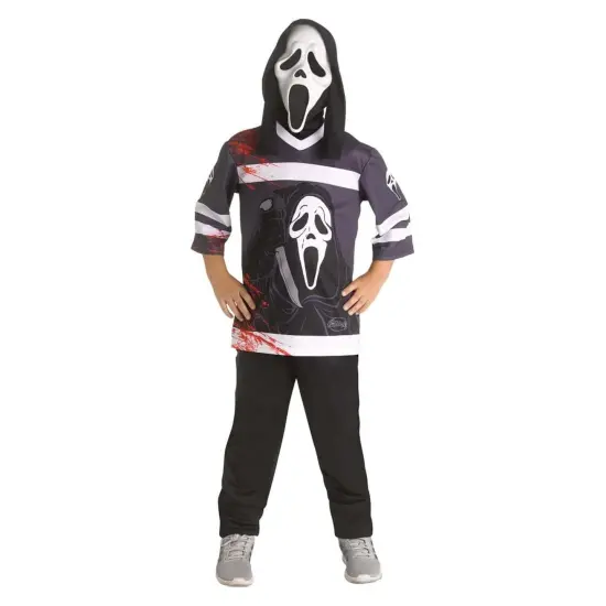 Ghost Face Hockey Jersey Child Costume {1}