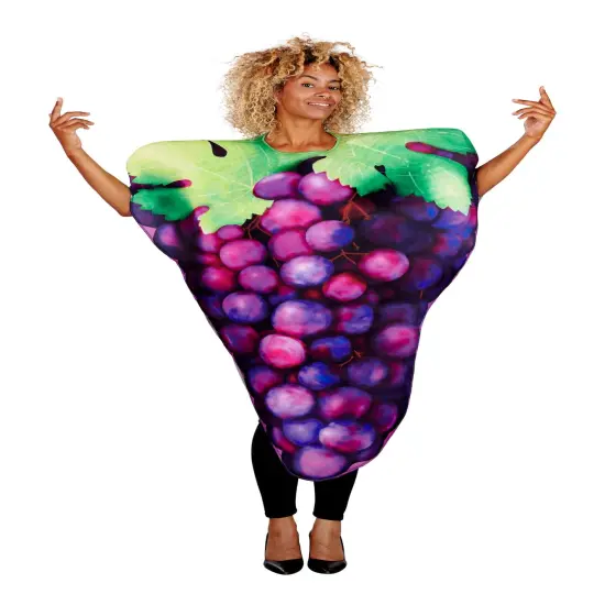 Purple Grapes Adult Costume | One Size {4}