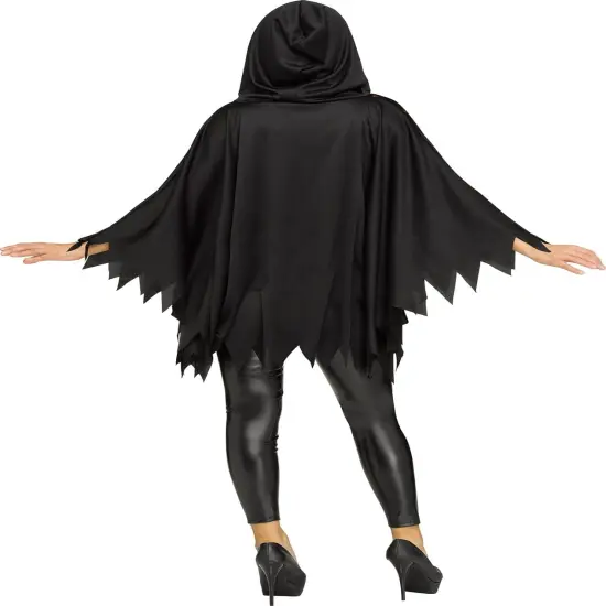 Ghost Face Adult Costume Poncho {3}