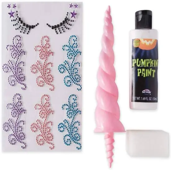 3D Unicorn Pumpkin Decorating Kit {1}
