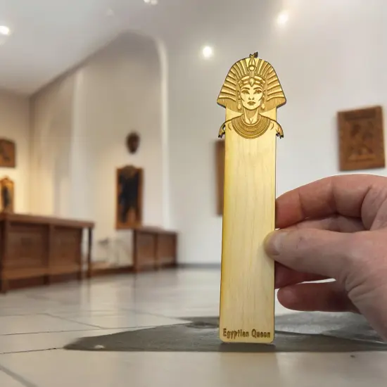 Bookmark - Egyptian Queen - Birch wood {6}