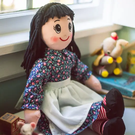 The Queen's Treasures 18 In Little House on the Prairie Charlotte Rag Doll {4}