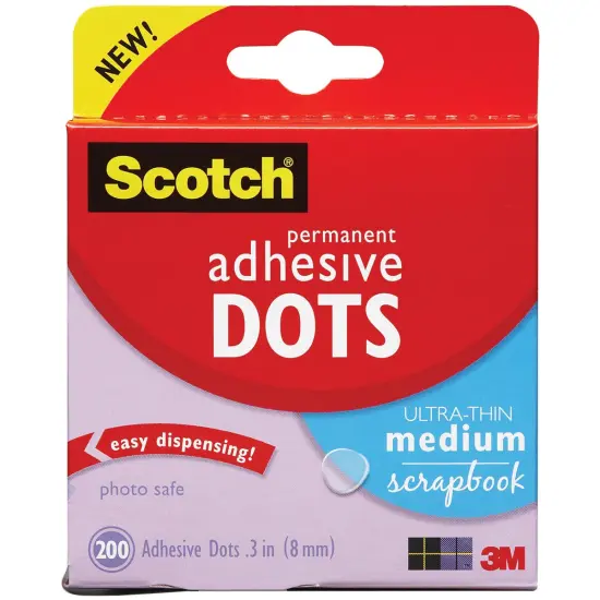 Scotch Permanent Adhesive Dots {2}